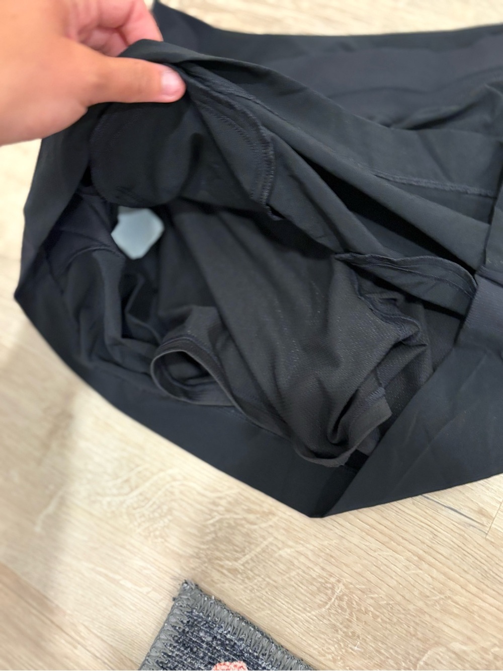 NWOT Athleta Black Performance Skirt Size 6 - Picture 5 of 6